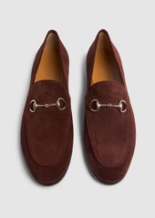 Gucci 10mm Jordaan Suede Loafers