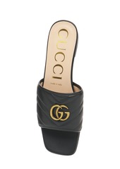 Gucci 10mm Leather Slides