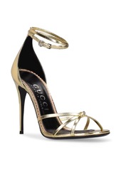 Gucci 110mm Ilse Patent Leather Sandals