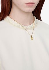 Gucci 18kt gold interlocking G necklace