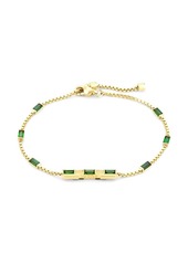 Gucci 18kt yellow gold Link to Love tourmaline bracelet