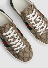 30mm Gucci Ace Canvas Trainer Sneakers