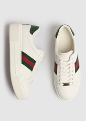 45mm Gucci Ace Leather Sneakers