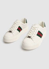 45mm Gucci Ace Leather Sneakers