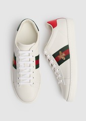 Gucci 30mm New Ace Bee Leather Sneakers