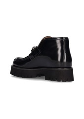 Gucci 35mm Sylke Leather Ankle Boots