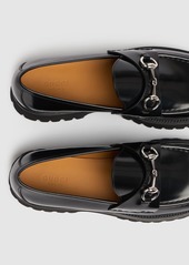 Gucci 35mm Sylke Leather Loafers