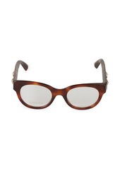 Gucci 48MM Rectangular Optical Glasses
