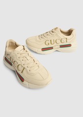 Gucci 50mm Rhyton Leather Sneakers