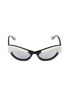 Gucci 52MM Embellished Cat Eye Sunglasses