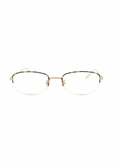 Gucci 52MM Oval Eyeglasses