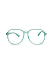 Gucci 52MM Round Eyeglasses