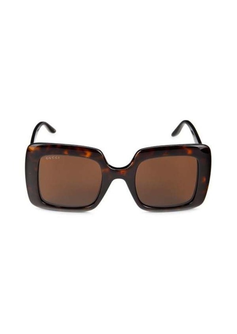 Gucci 52MM Square Sunglasses