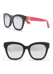 gucci 52mm square sunglasses