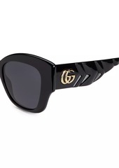 Gucci 53MM Cat-Eye Sunglasses