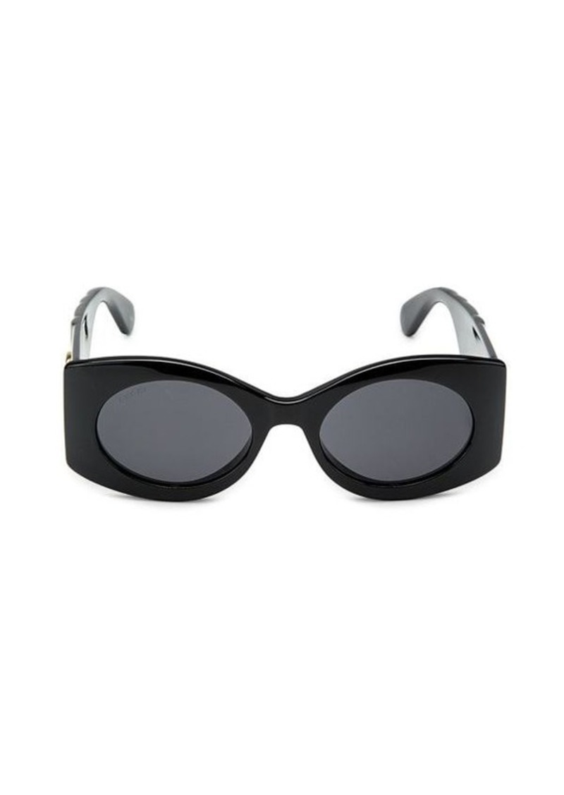 Gucci 53MM Oval Sunglasses