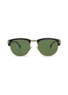 Gucci 54MM Clubmaster Sunglasses