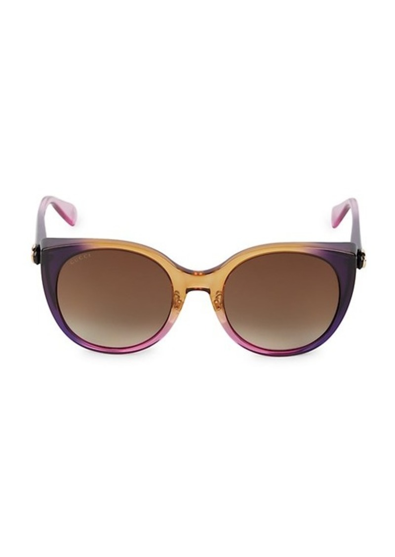 gucci core 56mm cat eye sunglasses