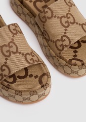 Gucci 55mm Angelina Gg Canvas Slide Sandals