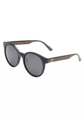 Gucci 55MM Round Sunglasses