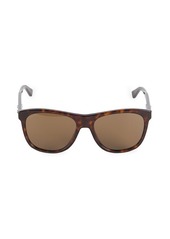 Gucci 55MM Square Sunglasses