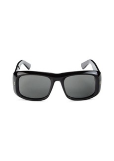 Gucci 56MM Rectangle Sunglasses