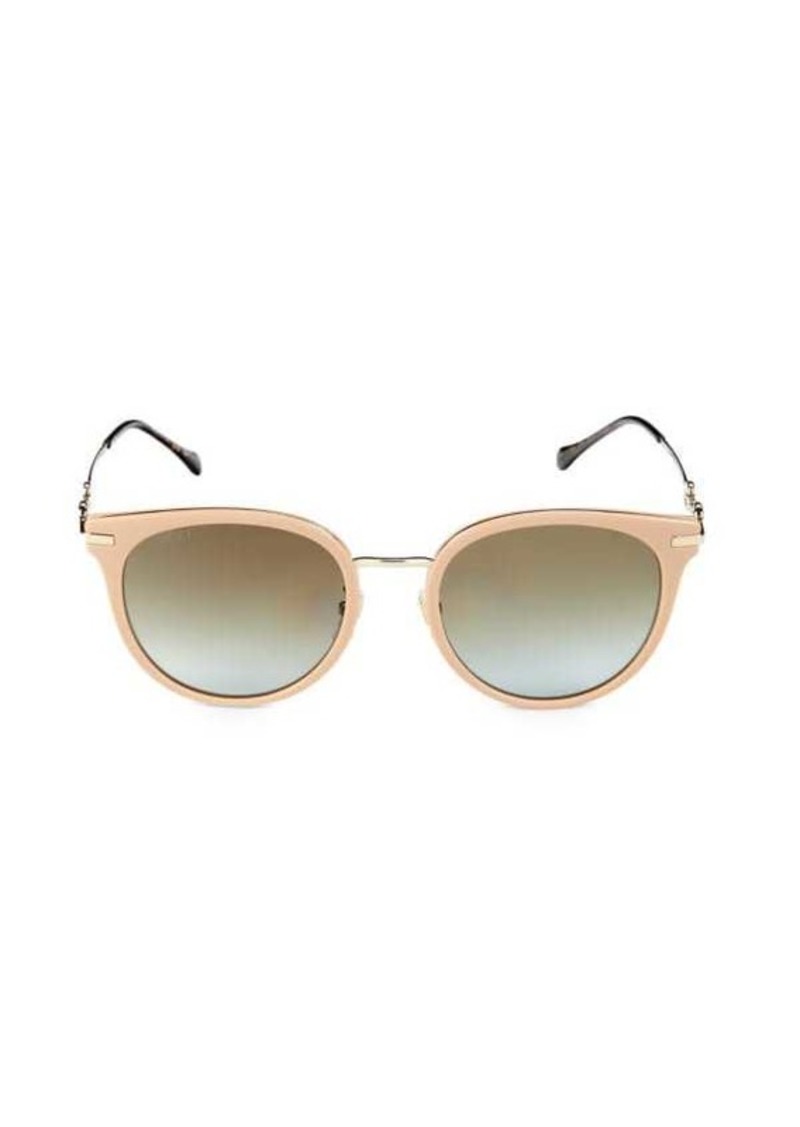 Gucci 56MM Round Cat Eye Sunglasses