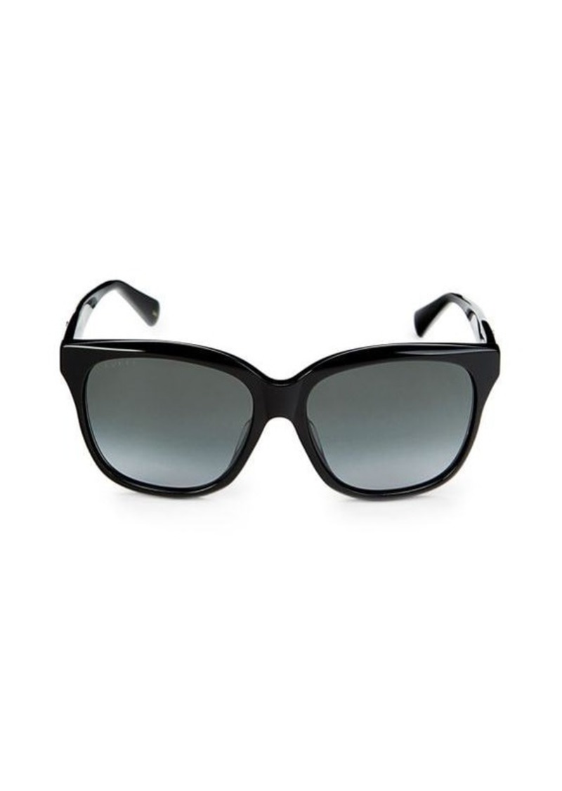 Gucci 56MM Square Sunglasses