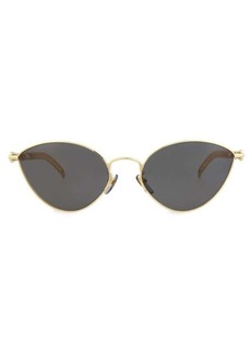 Gucci 57MM Cat Eye Sunglasses With Chain