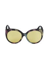 Gucci 57MM Oversized Cat Eye Sunglasses