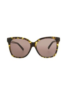 Gucci 57MM Rectangle Sunglasses