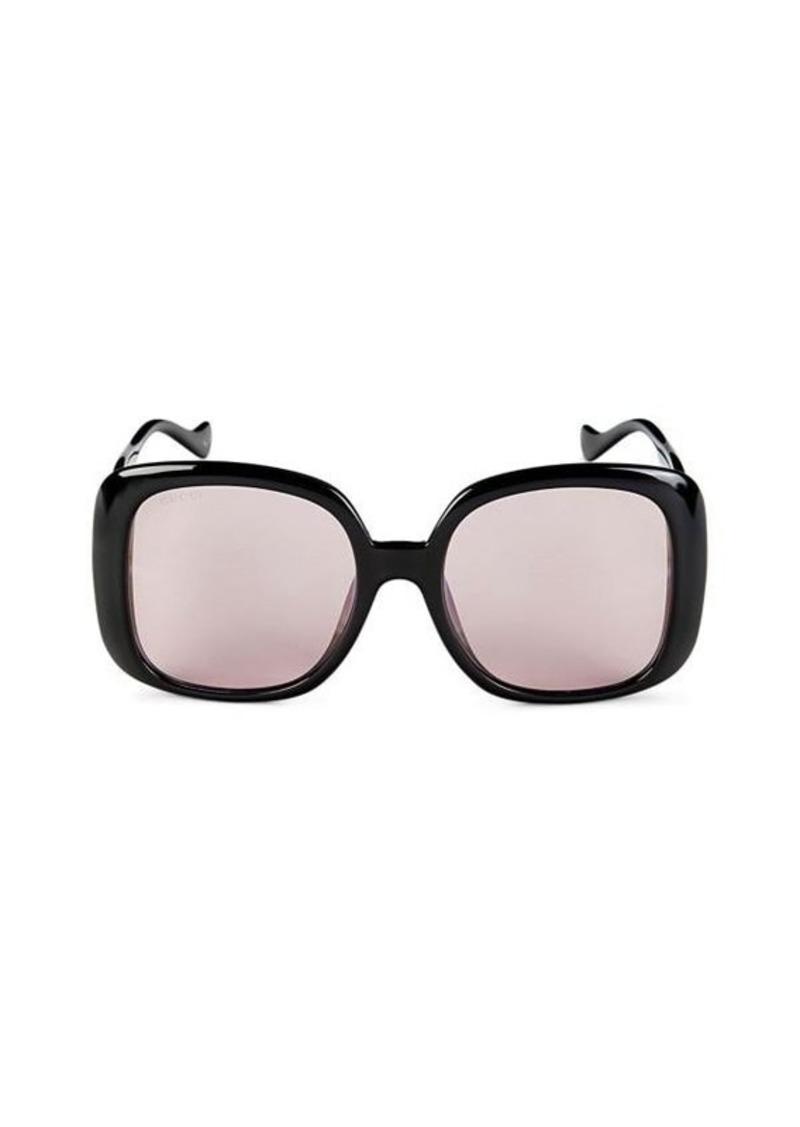 Gucci 57MM Square Sunglasses