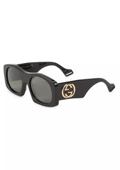 Gucci 57MM Square Sunglasses