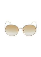 Gucci 58MM Round Sunglasses