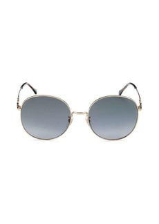 Gucci 59MM Oval Sunglasses