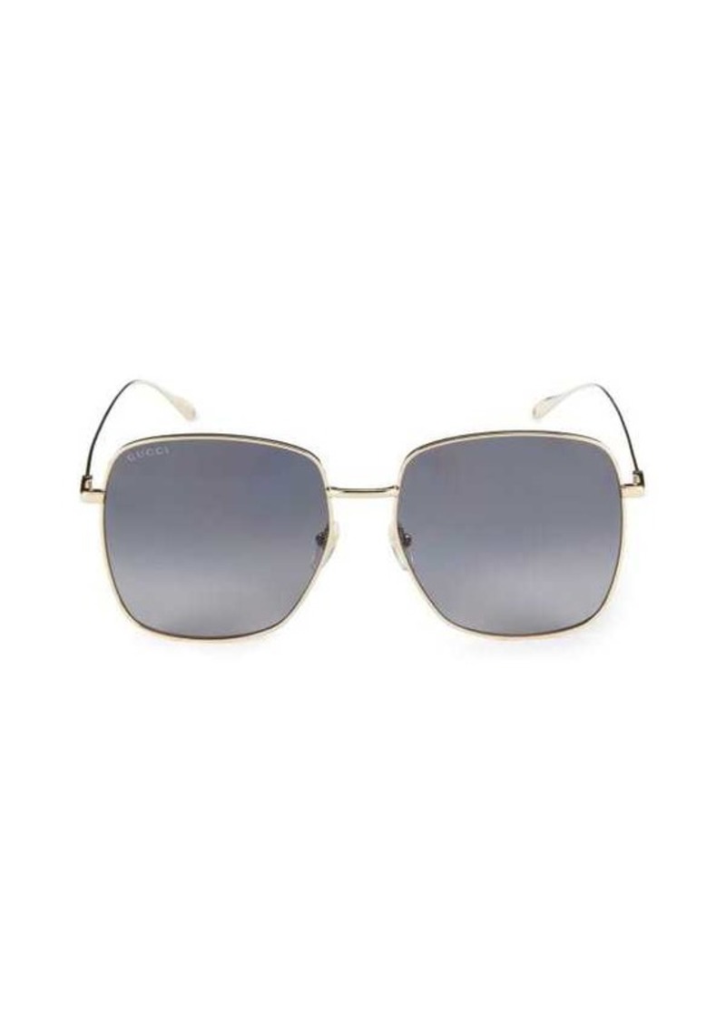 Gucci 59MM Square Sunglasses