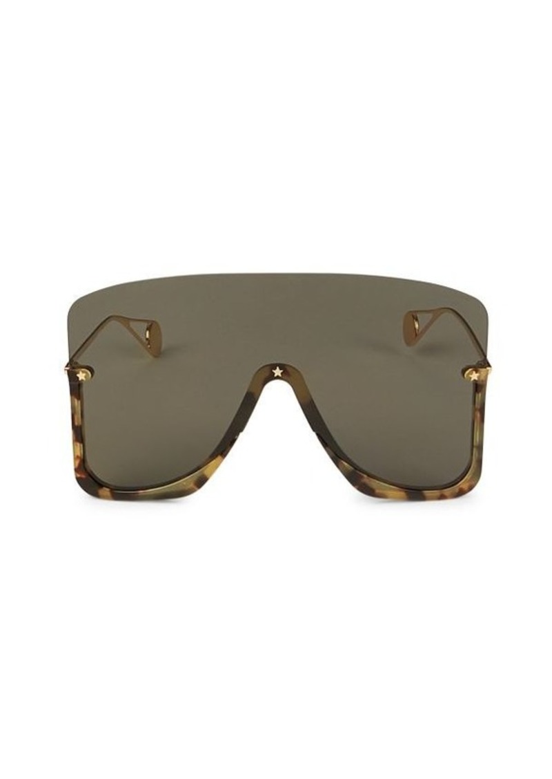 Gucci 70MM Shield Sunglasses