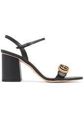 Gucci 75mm Marmont Leather Sandals