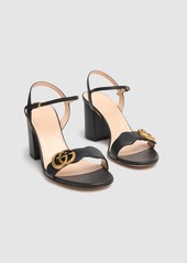 Gucci 75mm Marmont Leather Sandals