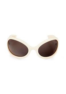 Gucci 77MM Butterfly Sunglasses