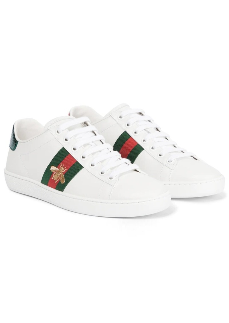 Gucci Ace leather sneakers