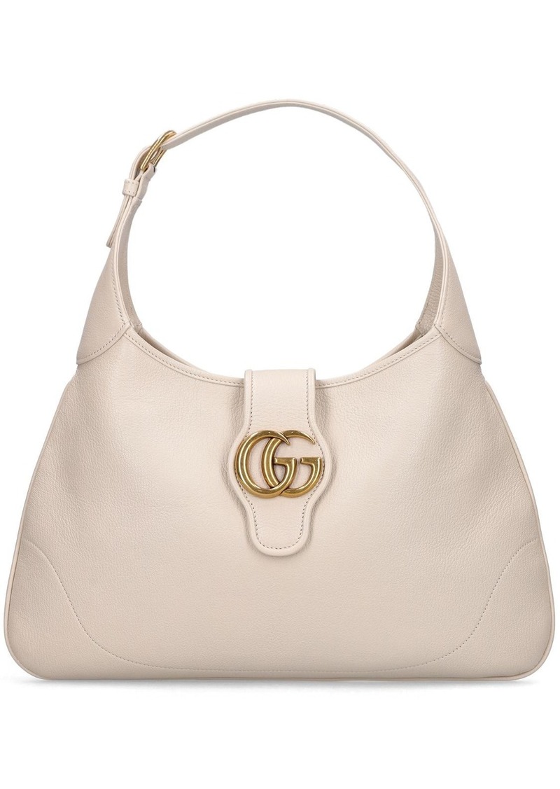Gucci Aphrodite Leather Hobo Bag
