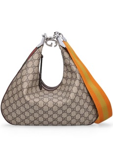 Gucci Attache Gg Supreme Hobo Bag