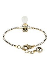 Gucci Bee Motif Crystal Embellished Bracelet