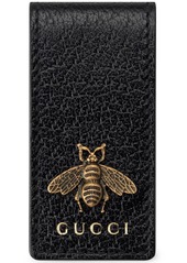 Gucci Bee motif money clip wallet