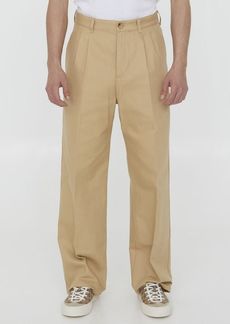 Gucci Beige cotton pants
