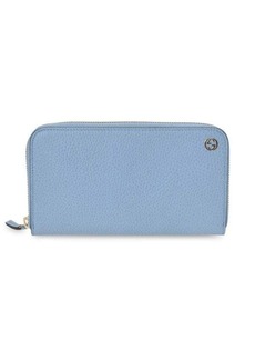 Gucci Betty Leather Zip-Around Wallet