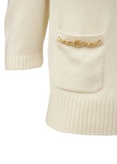 Gucci Cashmere Knit Top W/ Horsebit