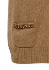 Gucci Cashmere Knit Vest W/ Chain Detail