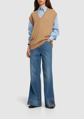 Gucci Cashmere Knit Vest W/ Chain Detail